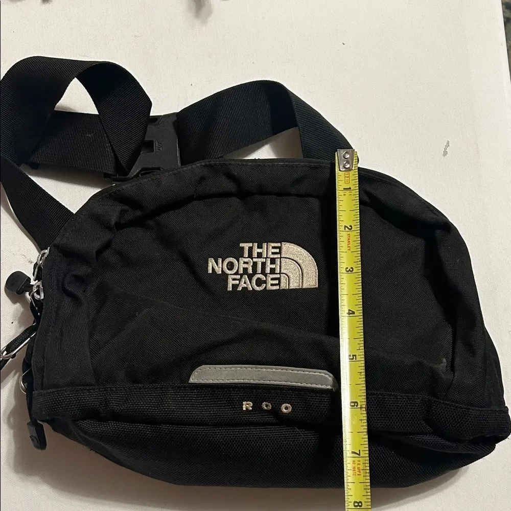 The North Face Black and Gray Belt Bag